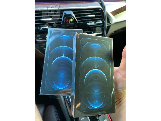 PoulaTo: Apple iPhone 12 Pro Max - 256GB - WORLDWIDE Pacific Blue- Silver-Gold